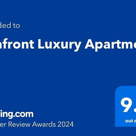 Seafront Luxury Apartment Сент-Полс-Бей Екстер'єр фото